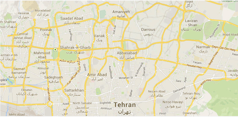 سامانه ارسال پیامک در استان تهران