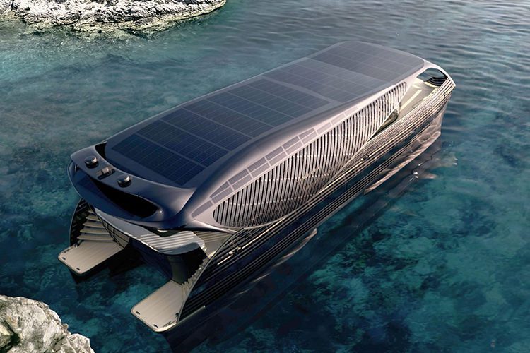 سولار ایمپکت؛ اولین قایق تفریحی برقی با پنل خورشیدی معرفی شد