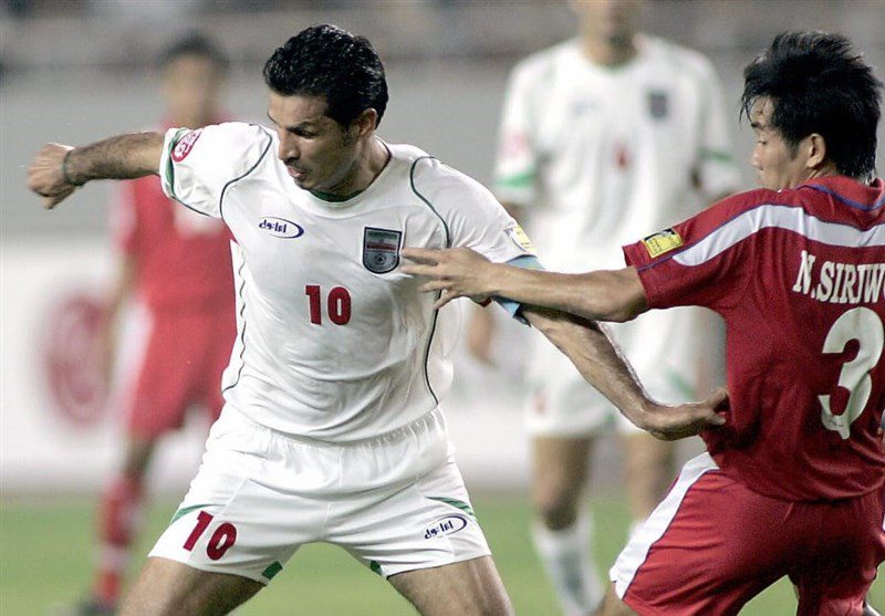 علی دایی بهترین مهاجم تمامی ادوار جام ملت‌های آسیا شد