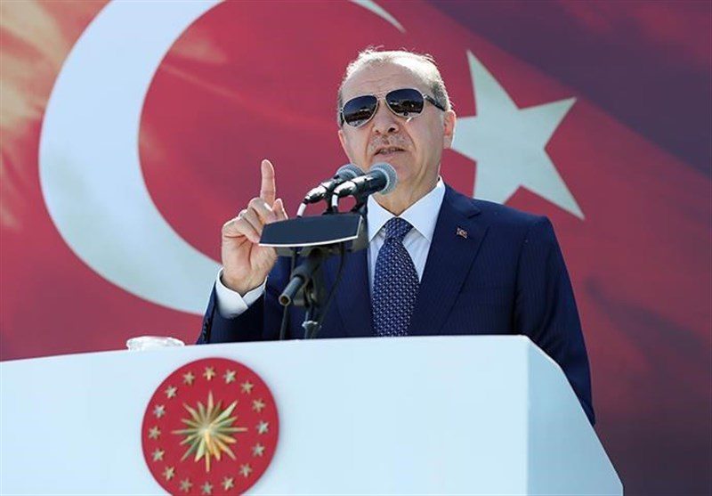 اردوغان: در عملیات‌های سوریه و عراق بیش از ۷۵۰۰ تروریست را از بین برده‌ایم