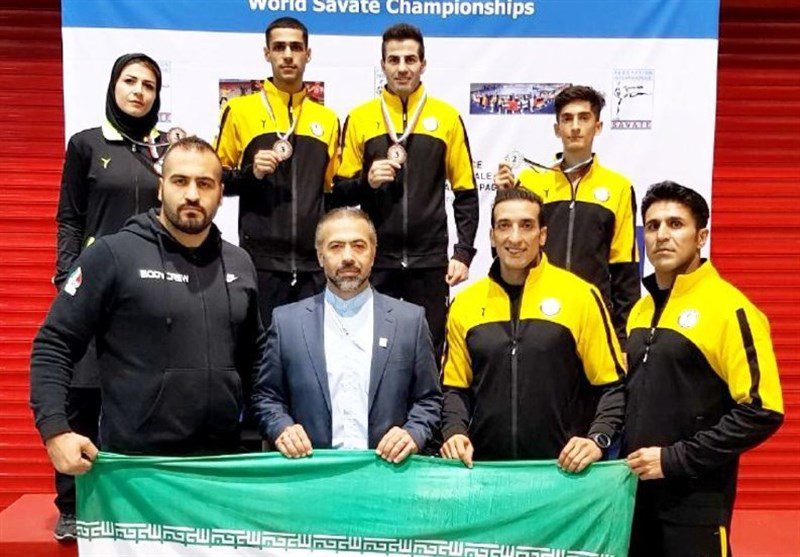 تیم ملی ساواته ایران به مقام سوم جهان دست یافت