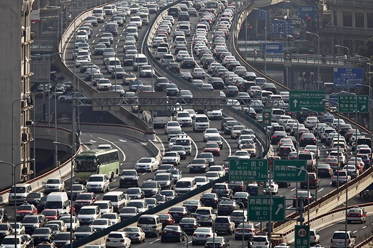 beijing traffic  ترافیک پکن