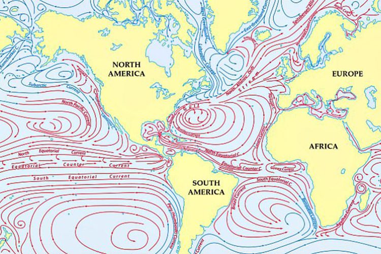 کندی چشمگیر جریان‌های اقیانوسی و ناتوانی مدل‌های اقلیمی در توضیح آنها