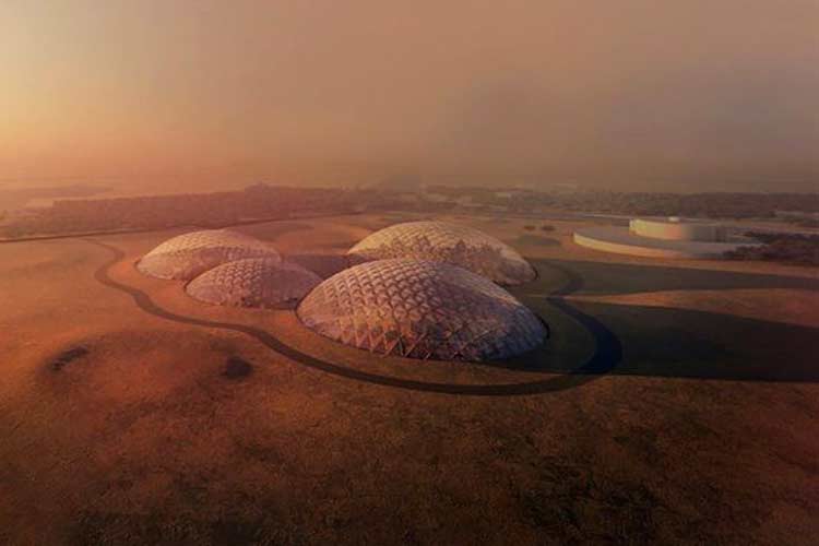 دبی شهر مریخی می‌سازد