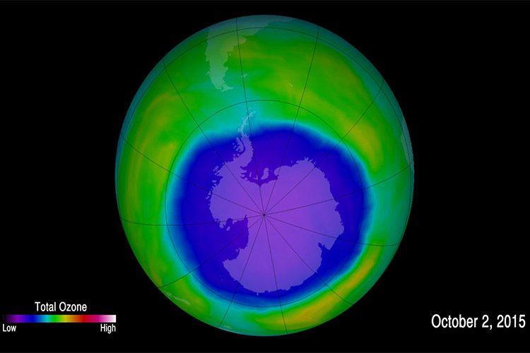کشف عامل جدیدی که روند ترمیم سوراخ لایه اوزون را تهدید می‌کند