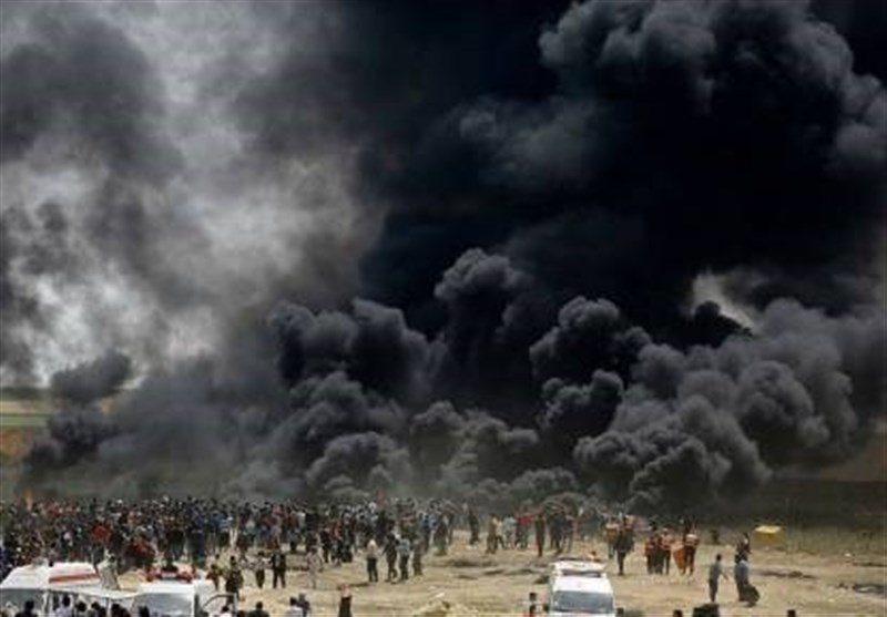 فلسطین|اشغالگران راهپیمایی بازگشت را سرکوب کردند؛ زخمی شدن چندین فلسطینی