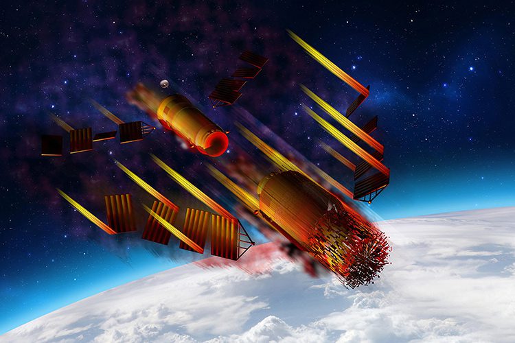 پایان کار Tiangong-1؛ عمارت بهشتی چینی‌ها برفراز جنوب اقیانوس آرام در آتش سوخت