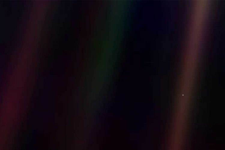 pale blue dot