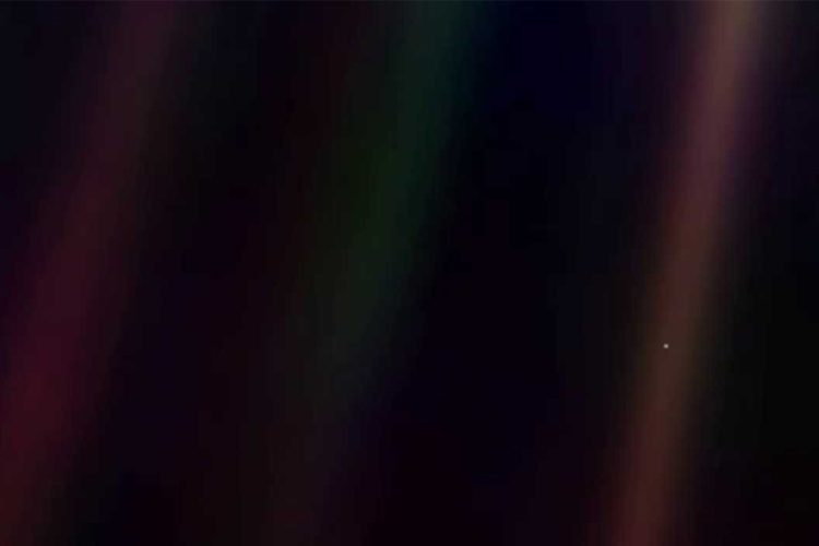 pale blue dot