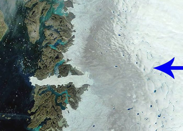 منطقه‌ تاریکی در گرینلند که مشکلی برای تمام کره زمین است