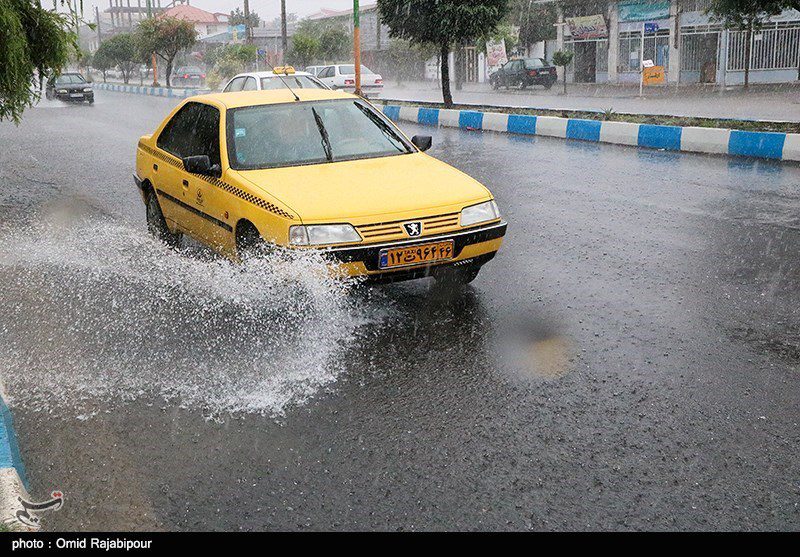 آخرین وضعیت بارش‌های ایران/ کاهش بارش ها در خطه سبز شمال