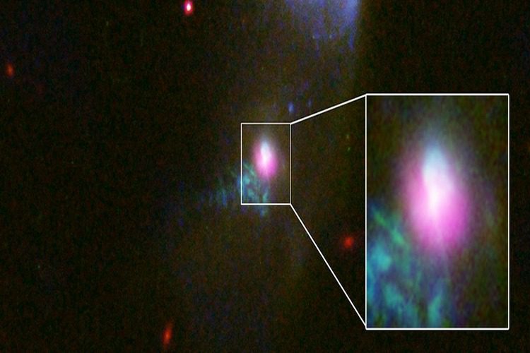 منجمان برای اولین بار سیاهچاله‌ای را مشاهده کردند که دو بار فوران ماده دارد
