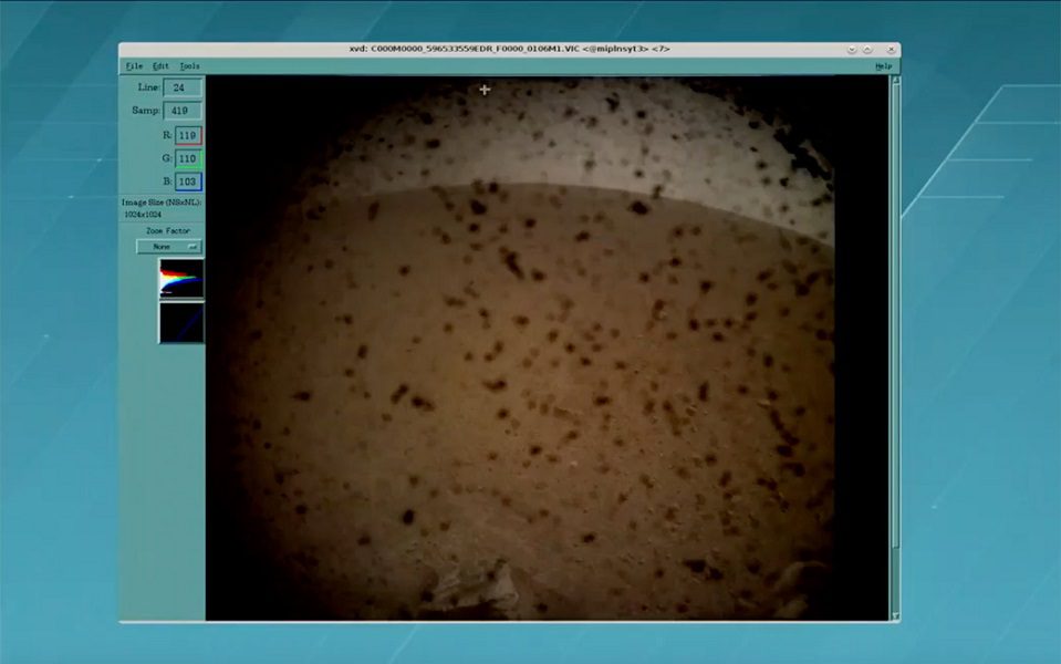 Nasa InSight First Image