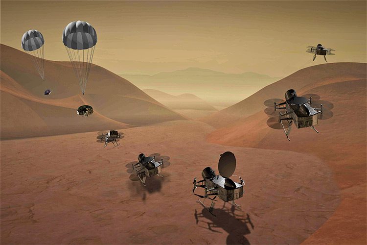دو ماموریت جدید ناسا: ارسال پهباد به تایتان و نمونه‌برداری از ستاره‌ی دنباله‌دار