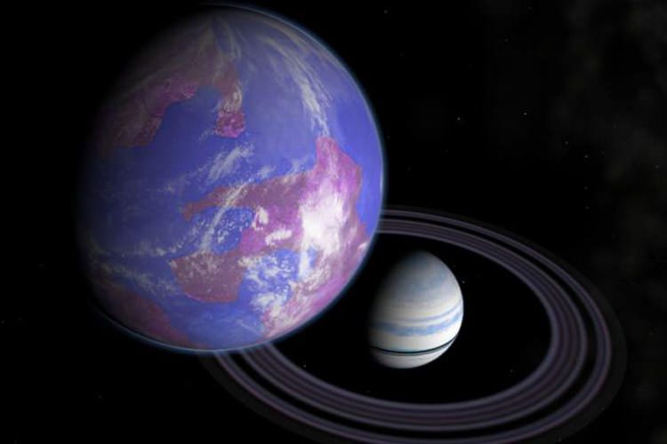 کشف قمر خارجی به اندازه‌ی نپتون که به دور سیاره‌ای به اندازه‌ی مشتری می‌چرخد