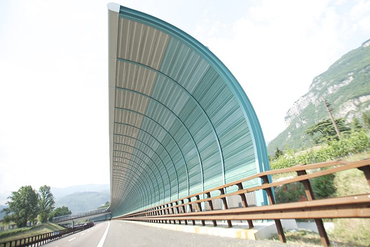 highway noise barriers wall