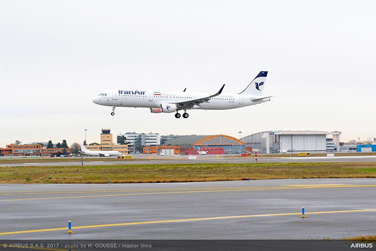 airbus a321-211 iranair- ایرباس ای ۳۲۱ ایران ایر