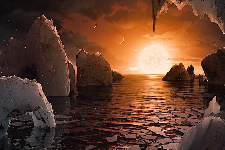 کشف منظومه‌ای از سیاره ‌های زمین سان توسط ناسا و امکان یافت حیات فرازمینی