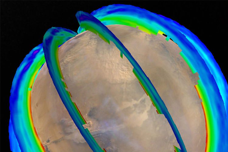 ناسا طوفان های شنی سطح مریخ را پیش بینی می‌کند