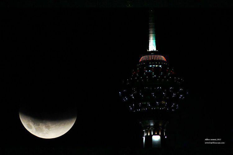 تصاویر و ویدئو ثبت شده از ماه‌ سرخ در سرتاسر دنیا