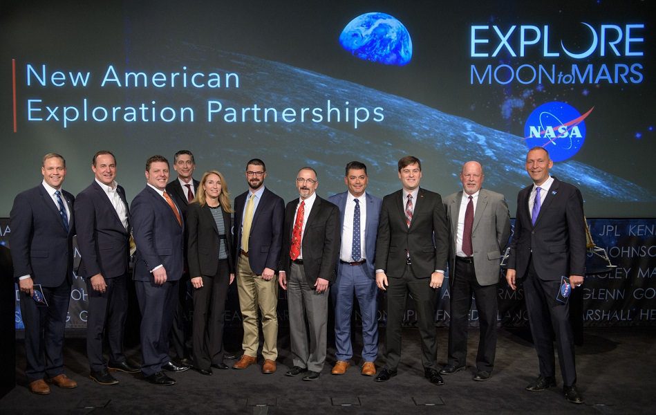 Nasa and 9 US Partners