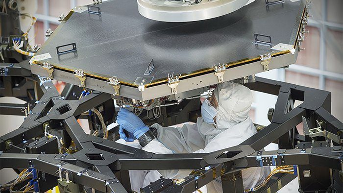 nasa james webb space telescope first mirror 1 e5487