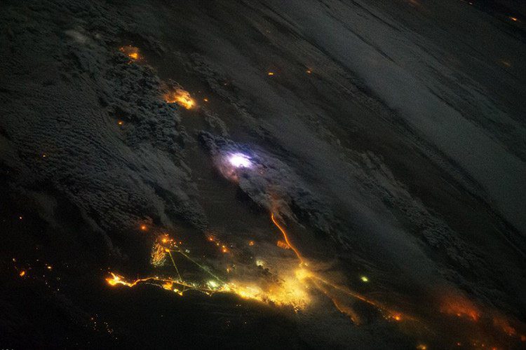 تصاویر تماشایی زمین که از فضا گرفته شده‌اند