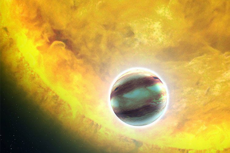 ستاره‌شناسان در جستجوی حیات به شواهدی از وجود بخار آب در سیاره‌ای فراخورشیدی دست یافتند