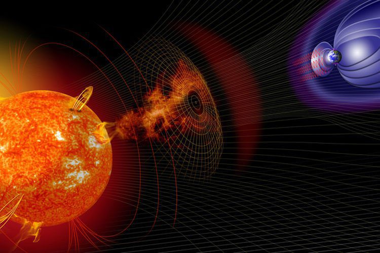 پیش بینی طوفان خورشیدی ۲۴ ساعت قبل از رسیدن آن به زمین
