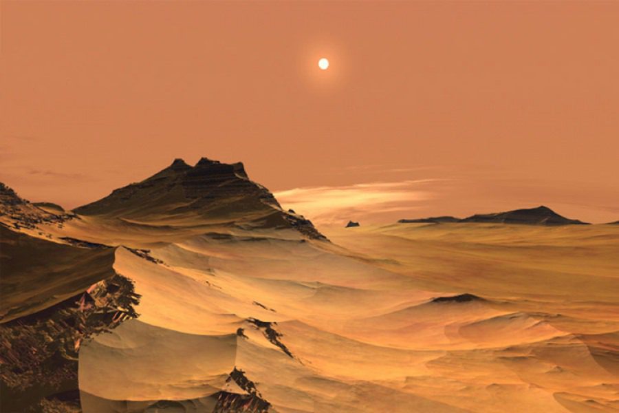 ناسا تصویر احتمالی اولین هواپیمای در حال پرواز بر فراز مریخ را منتشر کرد