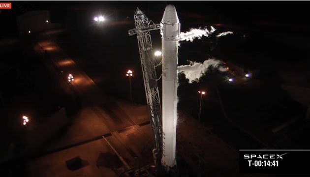 اولین ماموریت تامین تجهیزات و مواد مورد نیاز ایستگاه فضایی SpaceX به خوبی در حال انجام است