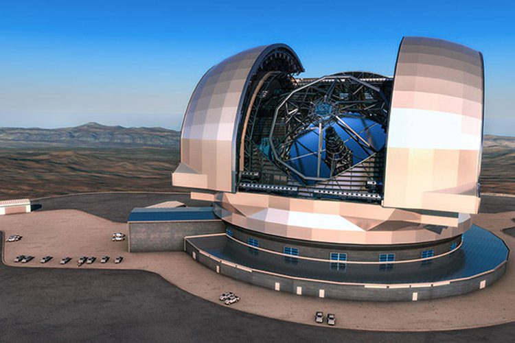 تلسکوپ بزرگ اروپا در سال 2024 به بهره‌برداری خواهد رسید