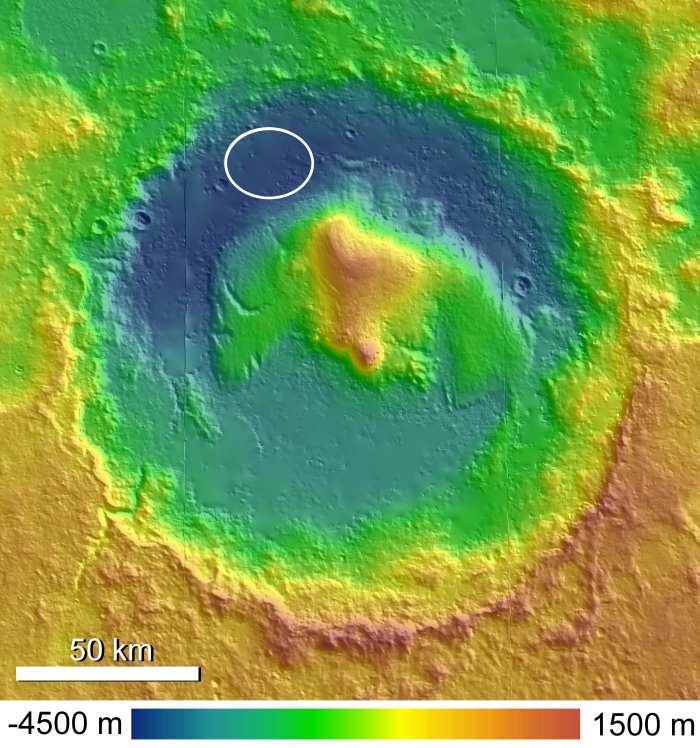 Gale Crater / دهانه گیل