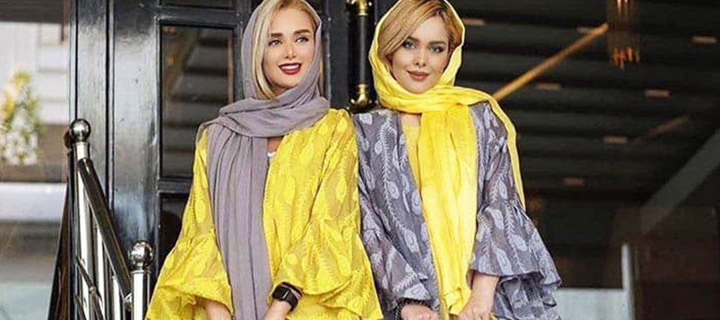 جدیدترین مدل ست های مانتو زرد زنانه و دخترانه - ست رنگ زرد